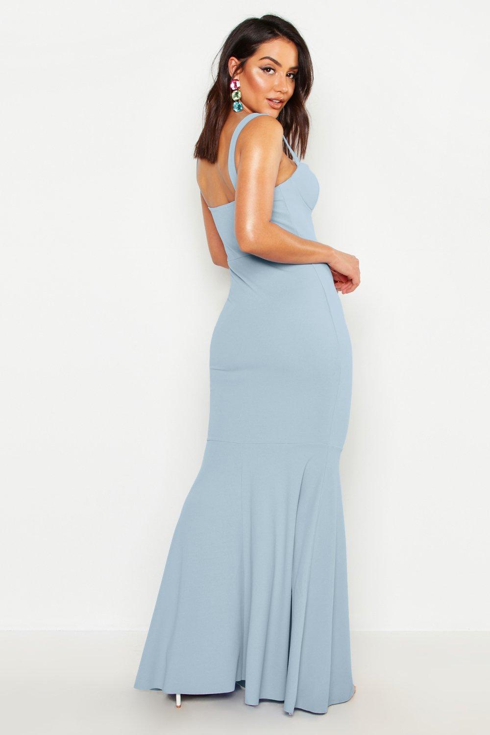 Boohoo cheap fishtail dress